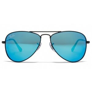 Rayban Aviator Blue Gradient Mirror Sunglasses